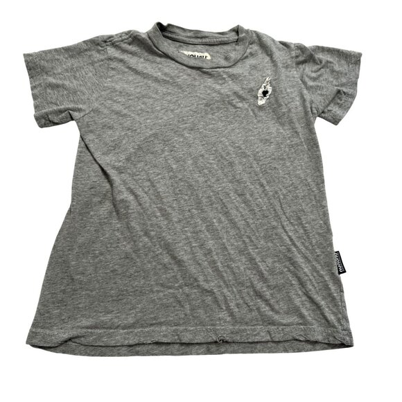 Nununu Short Sleeve T-Shirt in Grey - Picture 1 of 3